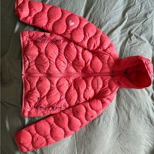 Peak Performance Bright Pink Puffer Jacket